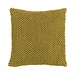 Linen & More Jumbo dots dark khaki cushion 45x45 cm