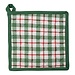 Linen & More Ferdi Pannenlap groen 20x20cm