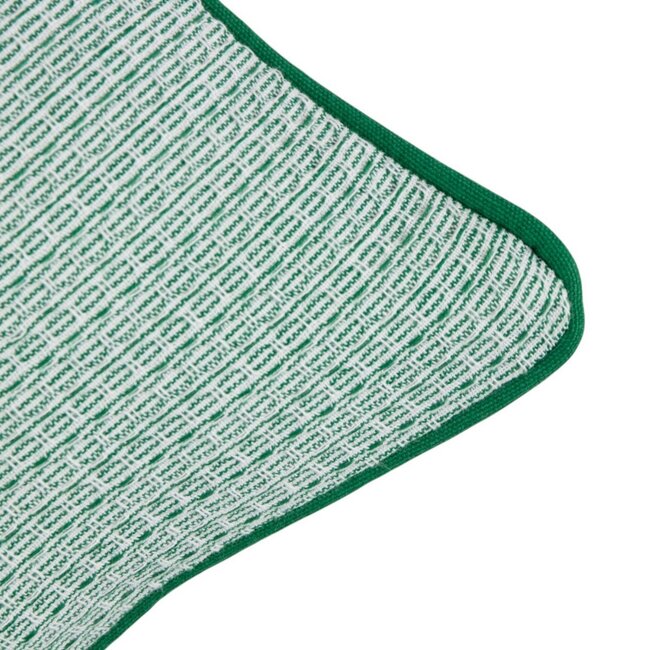Linen & More Hyacinth Kussen wafel groen 45x45cm