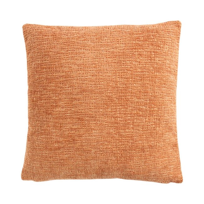 Linen & More Kussen Baroness bouclé melange roze/oranje 45x45cm