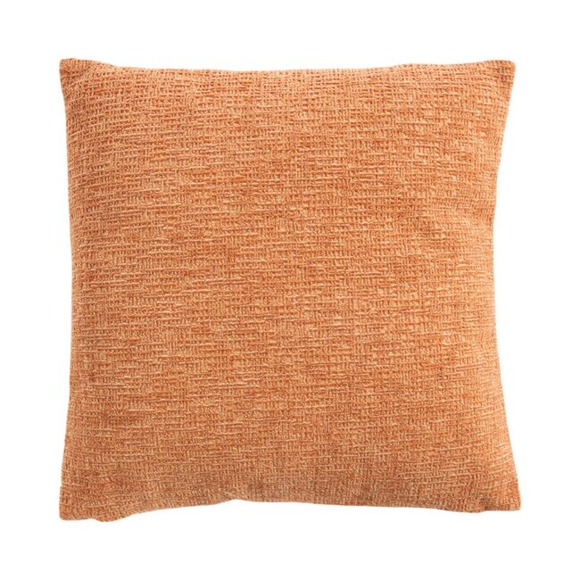 Linen & More Kussen Baroness bouclé melange roze/oranje 45x45cm