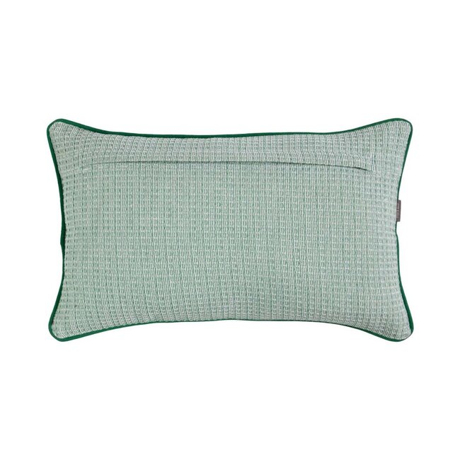 Linen & More Hyacinth Kussen wafel groen 30x50cm