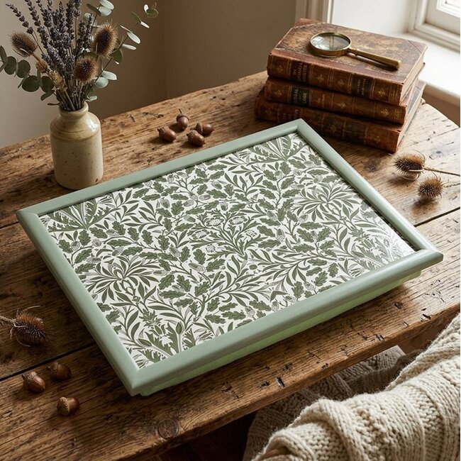 Lesser & Pavey Schootkussen laptray Acorn Groen 44x33x6cm