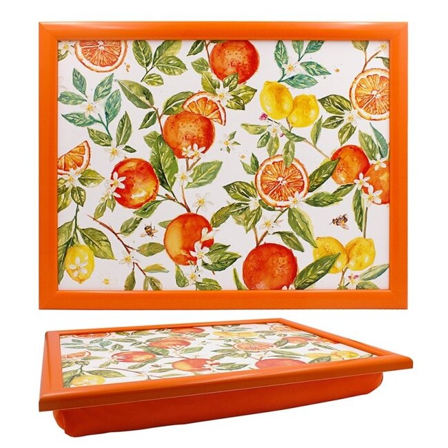 Lesser & Pavey Schootkussen Laptray – Citrus – 44 x 34 x 6 cm