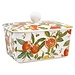 Lesser & Pavey Porseleinen botervloot – Citrus  16 × 10 × 10 cm