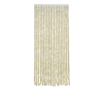 2 LIF Martinique Uni Vliegengordijn beige 100x260cm