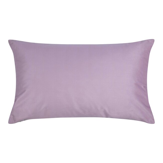 Mars & More Perugia Kussen velvet geborduurd roze 30x50cm