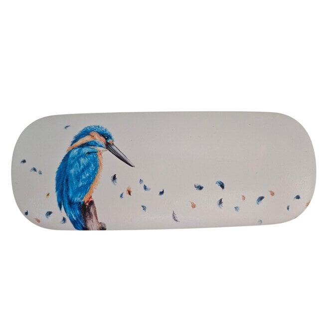 Clemency Bunn Hard cover brillenkoker ijsvogel