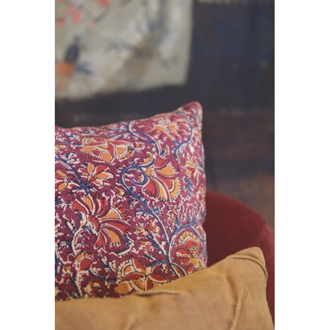 Linen & More Joha kussen multicolor 60x60cm