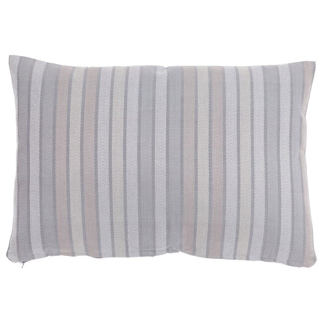 Linen & More Herringbone grey Cushion 40 x 60 cm
