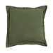 Linen & More Tygo army green cushion 60 x 60 cm