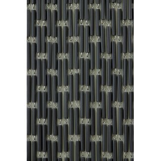 Sun Arts Vliegengordijn Verspringend antraciet 100x232 cm