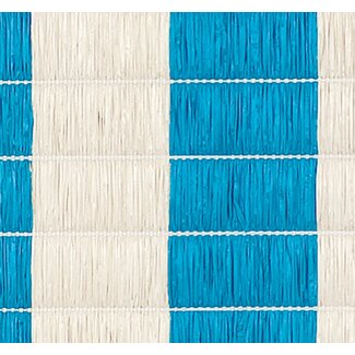 Sun Arts Propy-mat basic blauw - creme 90x300 cm