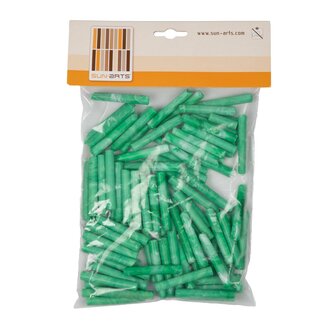 Sun Arts Huls groen vlam 100 stuks