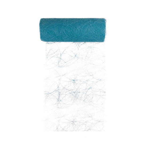 2Lif Decoweb Tafelband blauw 30cmx25mtr