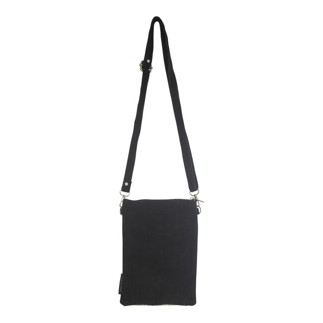 Mars & More crossbody tas verticaal zebra 23x17cm*