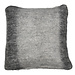 Mars & More *kussen wol look gemeleerd grijs 45x45cm*