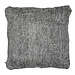 Mars & More *kussen wol look zig zag grijs/wit 45x45cm*
