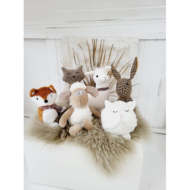 Avantius Deurstopper Alpaca wit 30 cm