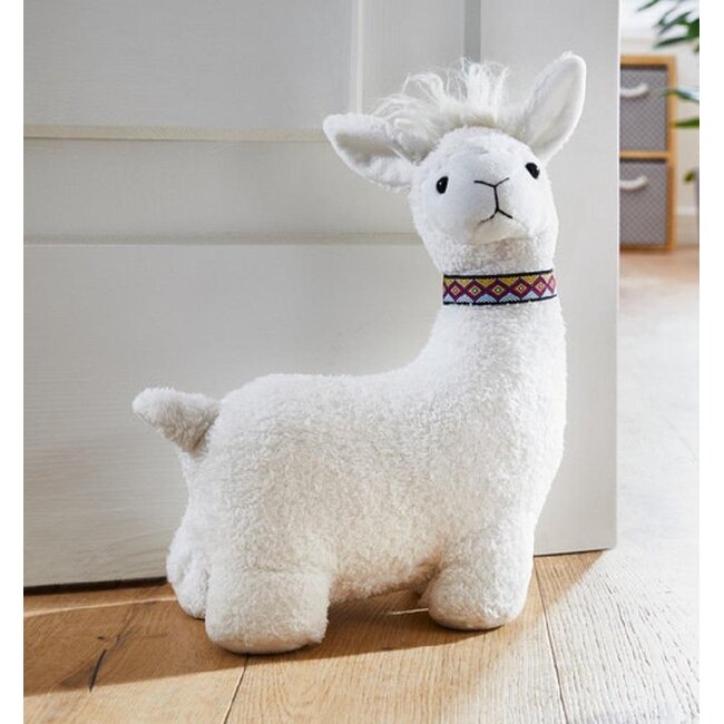 Avantius Deurstopper Alpaca wit 30 cm