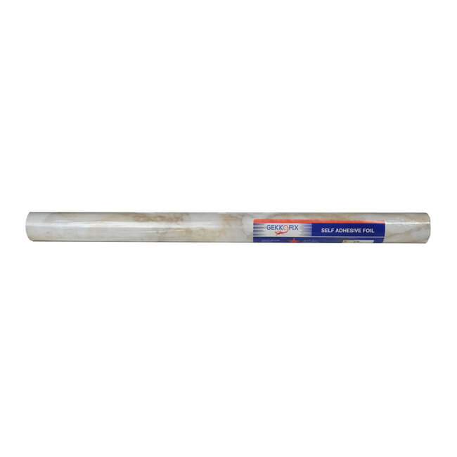 2Lif Nat.Carrara Zelfklevende Folie Mini rol beige 45cmx2mtr