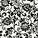 2Lif Heritage Zelfklevende Folie Mini rol zwart/wit 45cmx2mtr