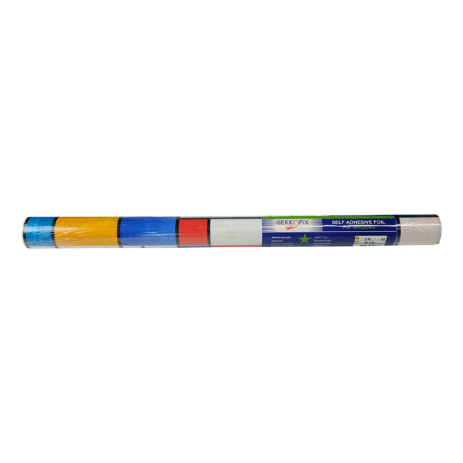 2Lif Mondriaan Zelfklevende Folie Mini rol transparant 45cmx2mtr