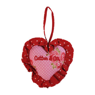 Linen & More Hart Dot Rosie Hangende Decoratie medium