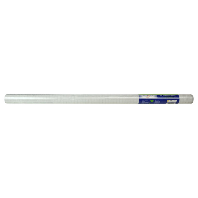 2Lif Squares Zelfklevende Folie Mini rol transparant 67,5cmx2mtr