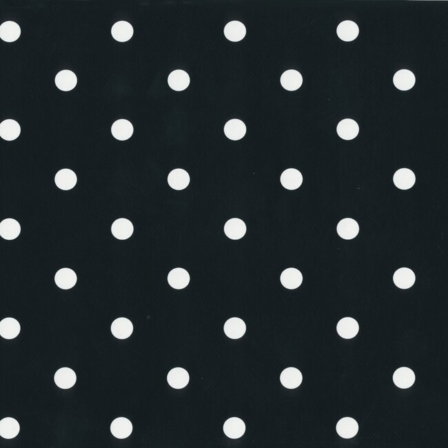 2Lif Dots Zelfklevende Folie Mini rol zwart 45cmx2mtr