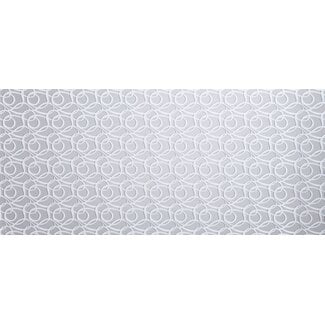 2Lif Swirl Statische raamfolie Mini rol transparant 45cmx1,5mtr