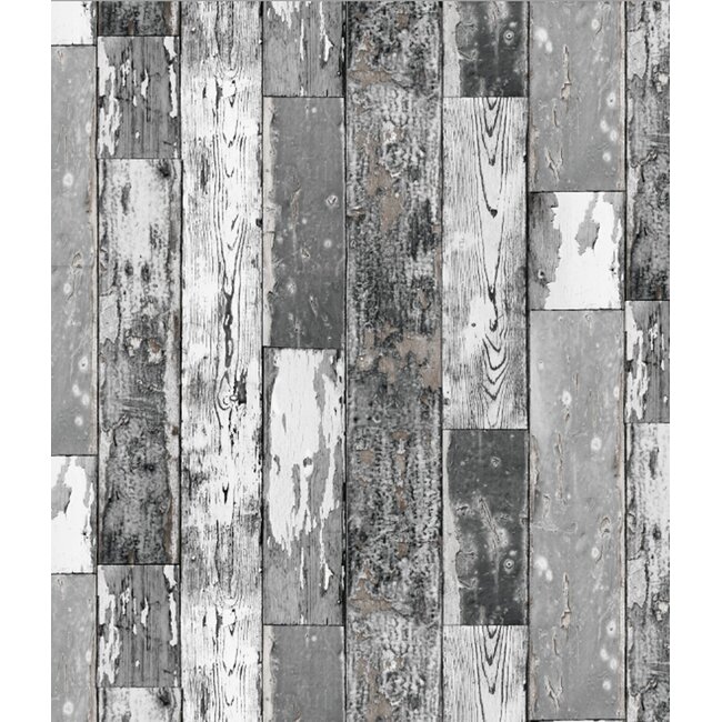 2Lif Scrap Dark Wood Zelfklevende Folie Mini rol multi 67,5cmx2mtr