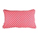 Linen & More Kussen Meggie 30x50 red