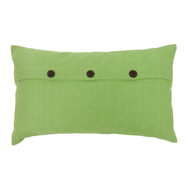 Linen & More Indi kussen groen 30x50cm