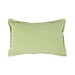 Linen & More Heavy Stonewash kussen groen 30x50cm