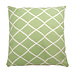 Linen & More Mrs. Graphic kussen groen 50x50cm