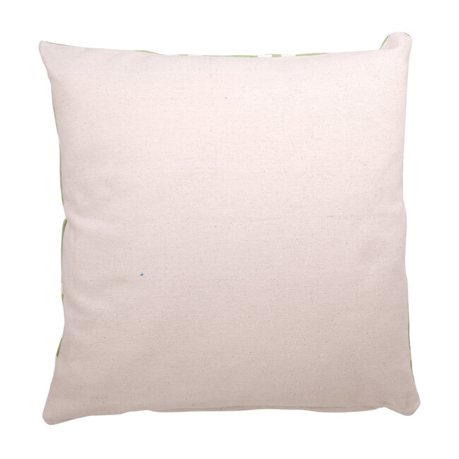 Linen & More Mrs. Graphic kussen groen 50x50cm