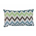 Linen & More Multi Zigzag kussen multicolor 30x50cm