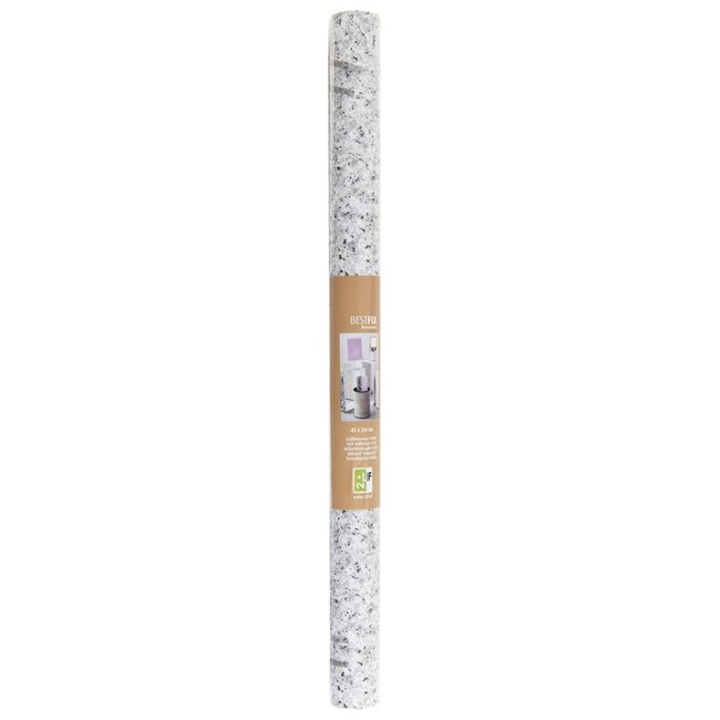 2Lif Granito bestfix Zelfklevende Folie Mini rol grijs 45cmx2mtr