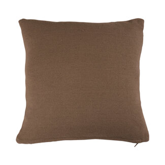 Linen & More Kussen linnenlook 40x40 taupe