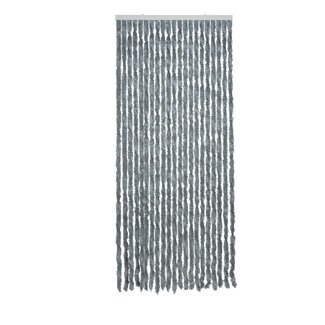 2Lif Martinique Uni Vliegengordijn grijs 90x210cm