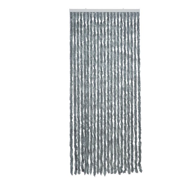 2Lif Martinique Uni Vliegengordijn grijs 90x210cm