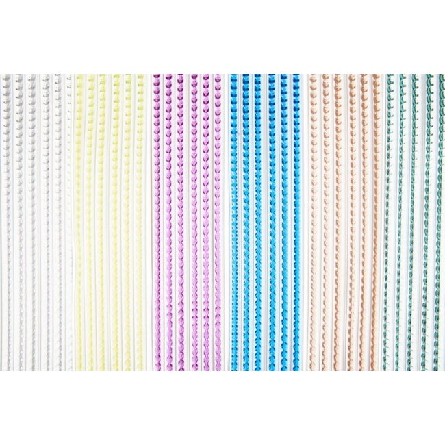 2Lif Saba Vliegengordijn multicolor 93x220cm