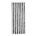 2Lif Chenille Streep Caravan vliegengordijn wit/grijs 56x180cm
