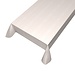 2Lif Linen Look Embossing Tafelzeil Beige 140cmx2,4mtr