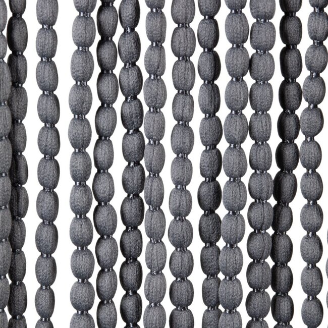 2Lif Beads Vliegengordijn grijs 90x200cm