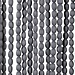 2Lif Beads Vliegengordijn grijs 90x200cm
