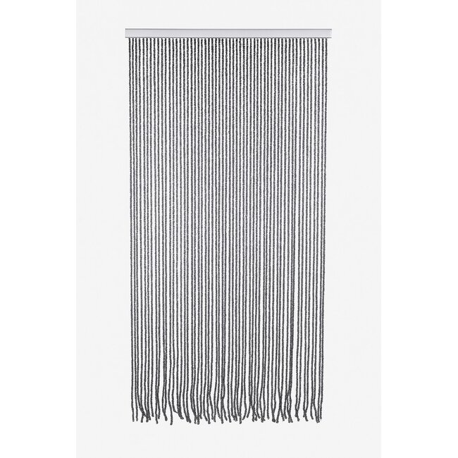 2Lif Beads Vliegengordijn grijs 90x200cm
