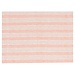 Linen & More New Linen Streep Placemat coral haze 35x50cm