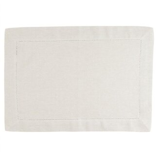 Linen & More Indi Placemat ivoor 35x50cm (set of 4)